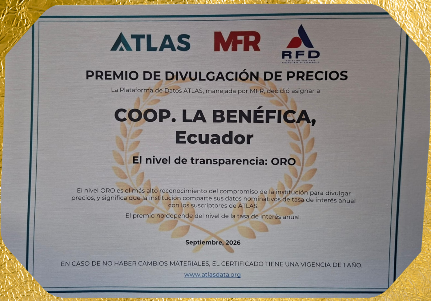 𝗣𝗮𝗿𝘁𝗶𝗰𝗶𝗽𝗮𝗺𝗼𝘀 𝗱𝗲𝗹 𝟮𝟲.º 𝗙𝗼𝗿𝗼 𝗜𝗻𝘁𝗲𝗿𝗻𝗮𝗰𝗶𝗼𝗻𝗮𝗹 𝗱𝗲 𝗜𝗻𝗰𝗹𝘂𝘀𝗶𝗼́𝗻 𝗙𝗶𝗻𝗮𝗻𝗰𝗶𝗲𝗿𝗮
